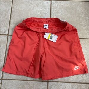 Nike coral orange Athletic Shorts